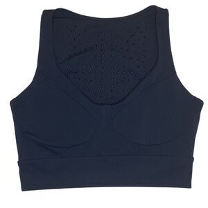 Elastique Women's High Support Sports Bra Blue Medium Running Yoga Fitness